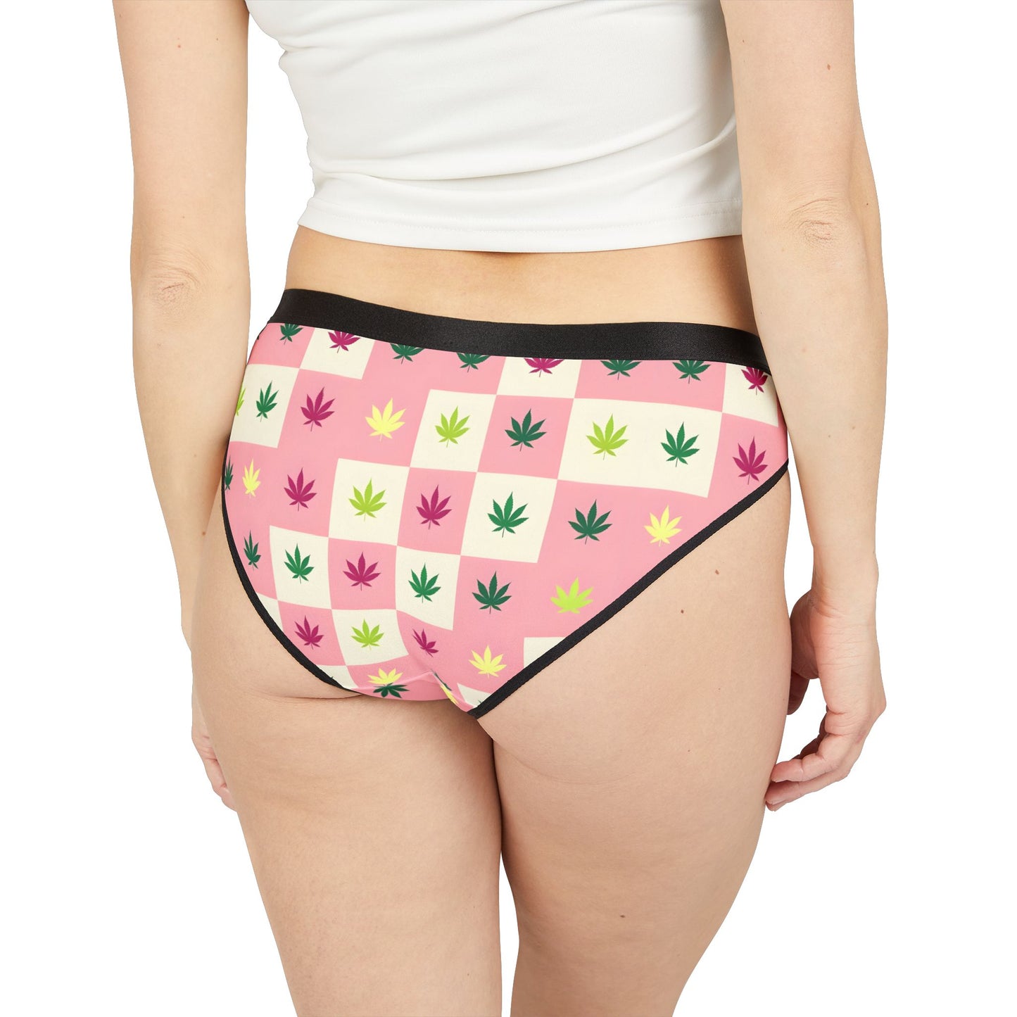 Women's Underwear - Cute Holiday Cannabis Leaf Weed Lover Pattern