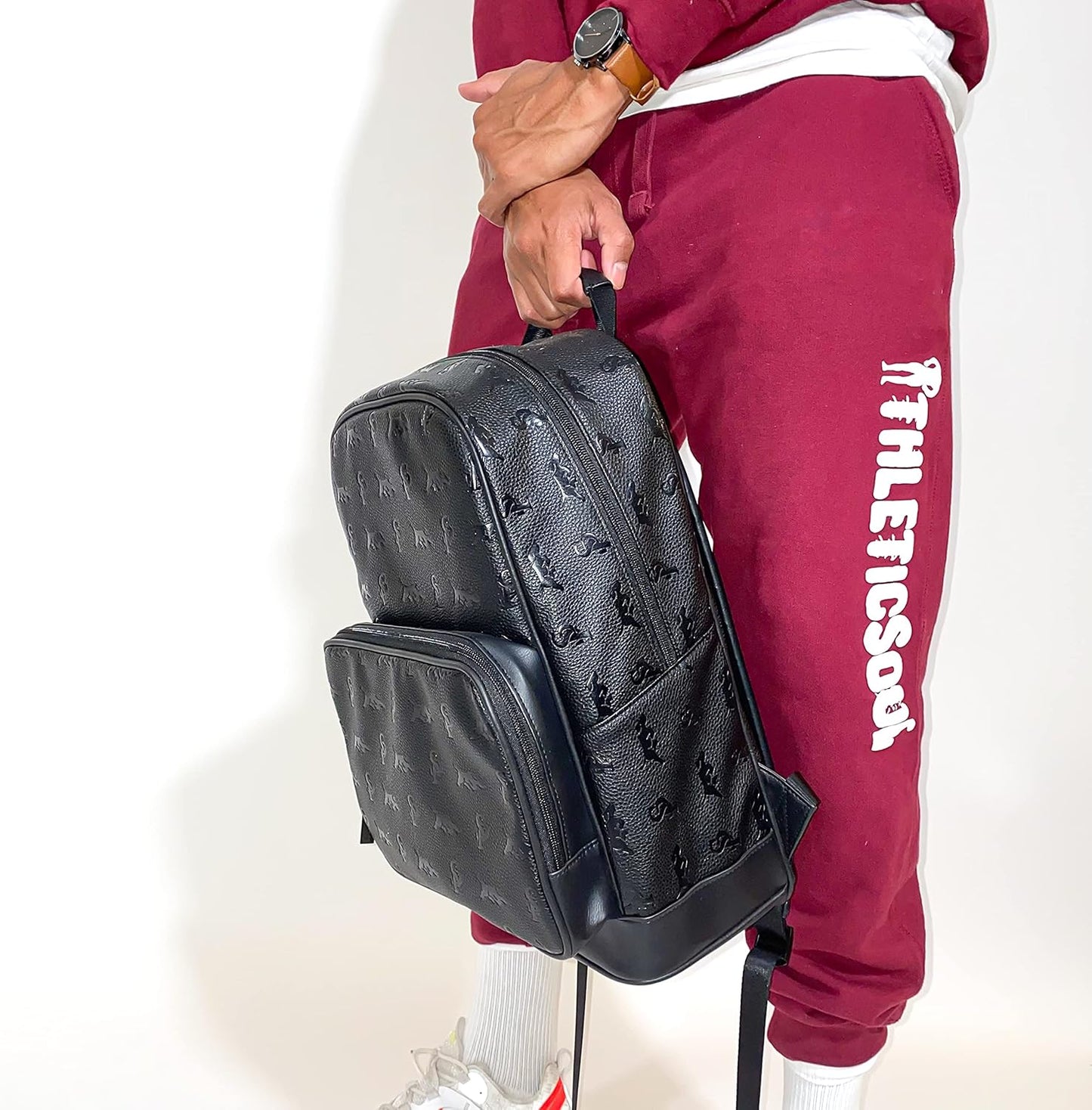 The SP Backpack in All Black Smell Proof Backpack