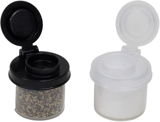 Salt and Pepper Shakers Moisture Proof Set, Perfect to Go Camping Picnic Outdoor