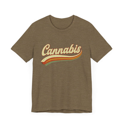 Retro Cannabis T-Shirt