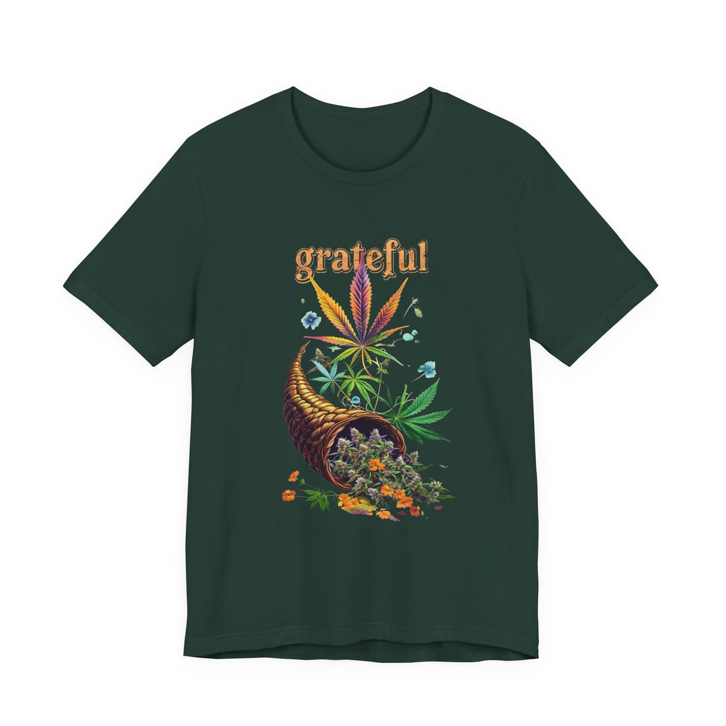 Grateful Fall Cannabis Tee