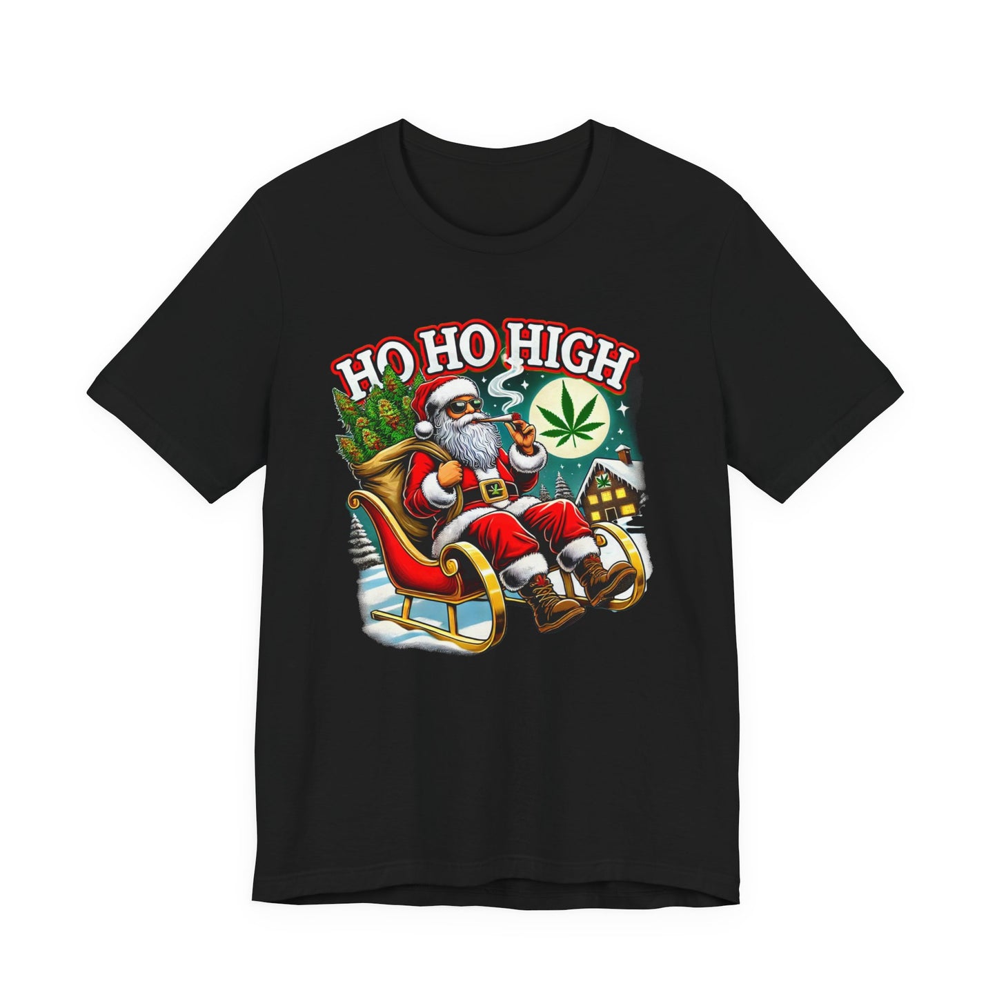 Smokin Santa in Shakes Unisex TShirt