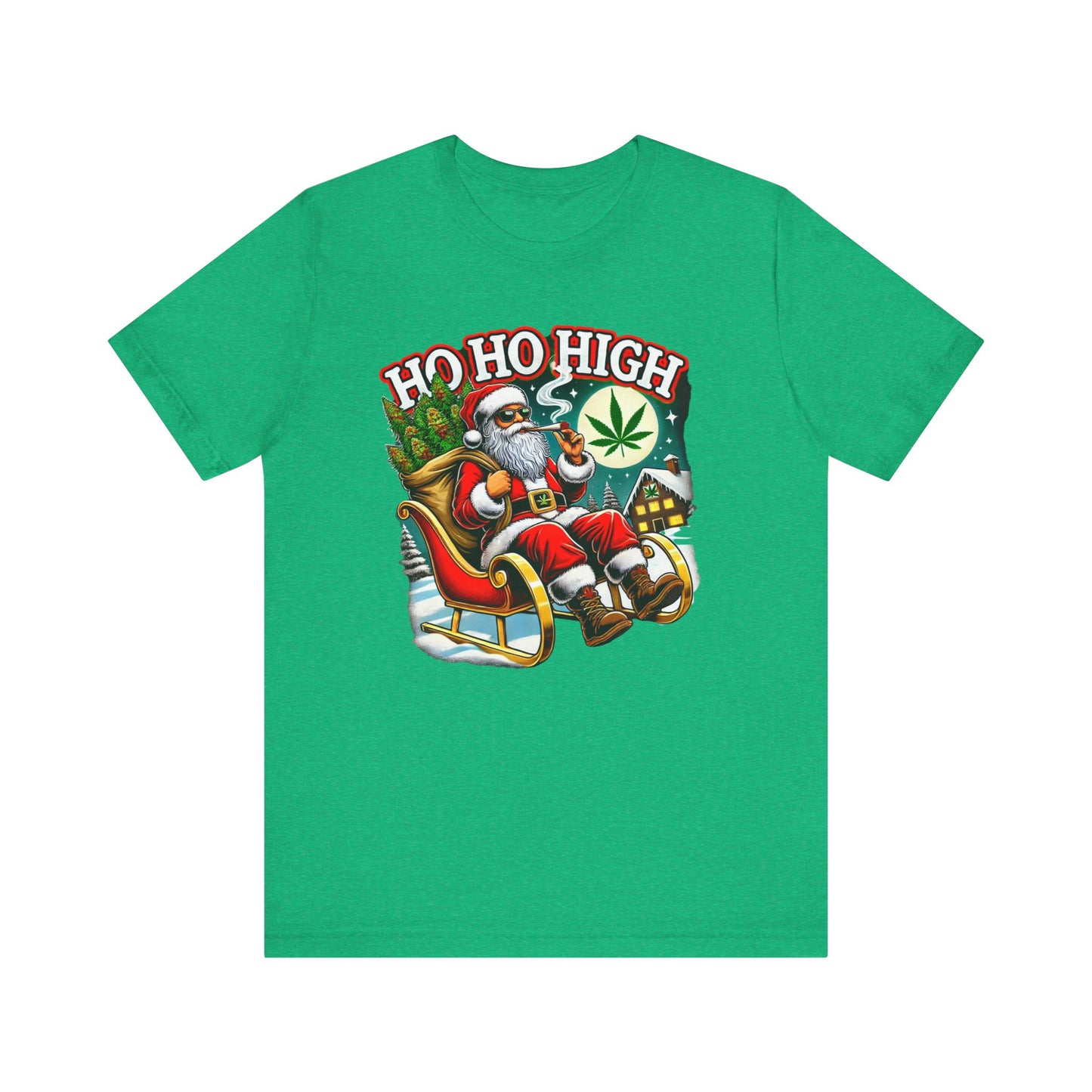Smokin Santa in Shakes Unisex TShirt