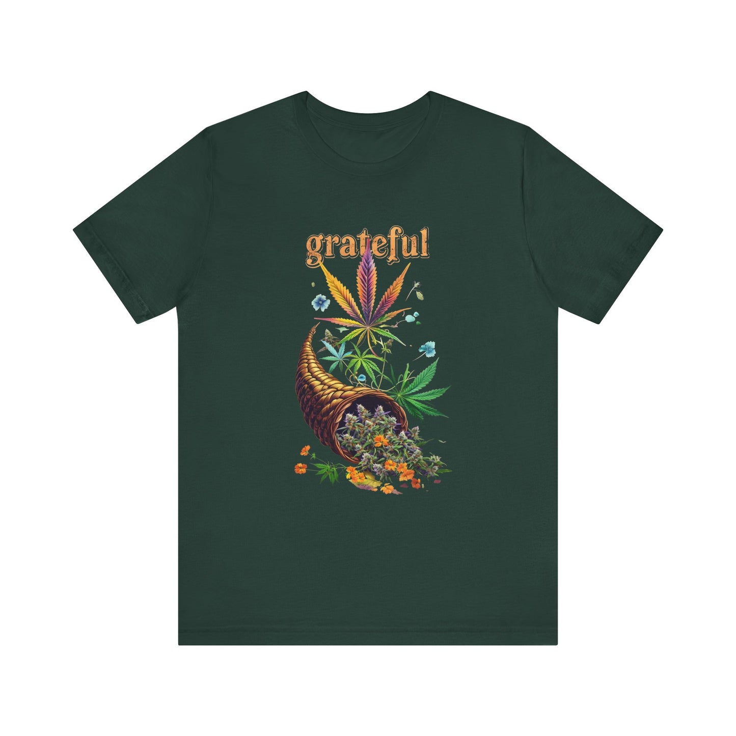 Grateful Fall Cannabis Tee