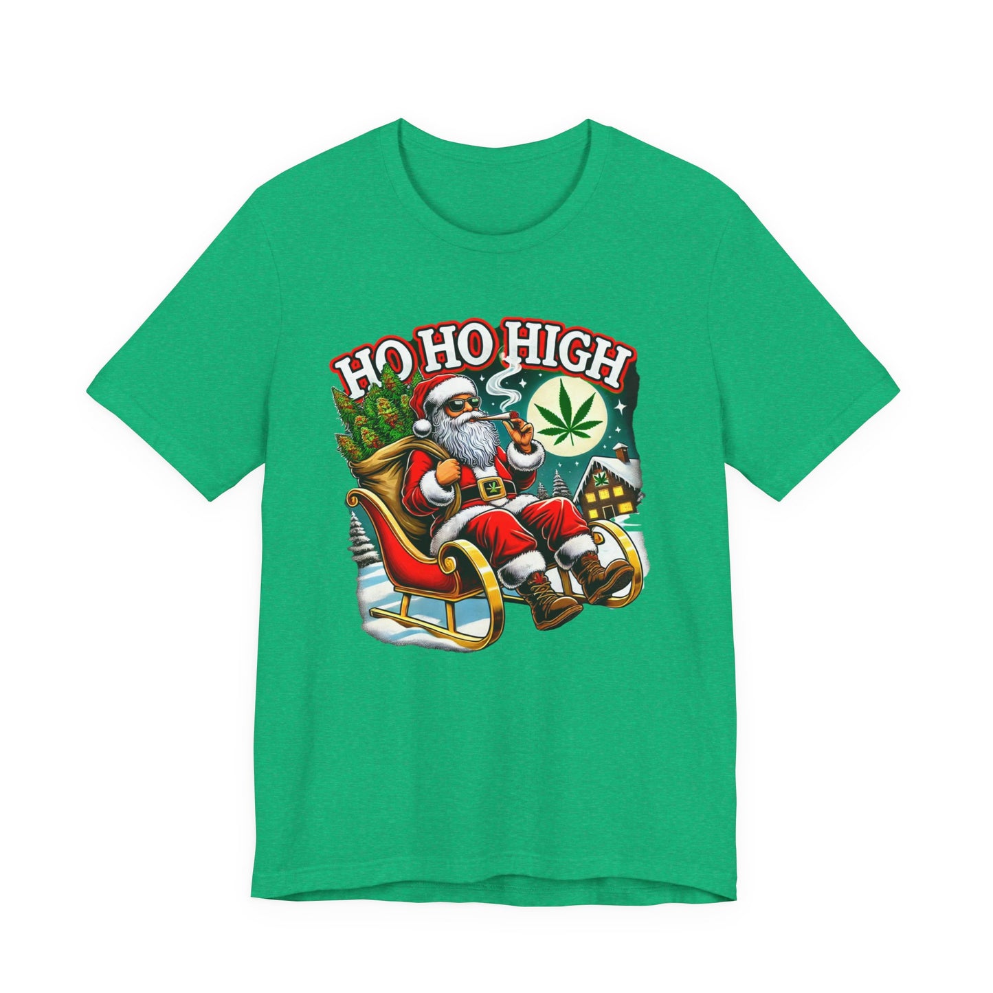 Smokin Santa in Shakes Unisex TShirt