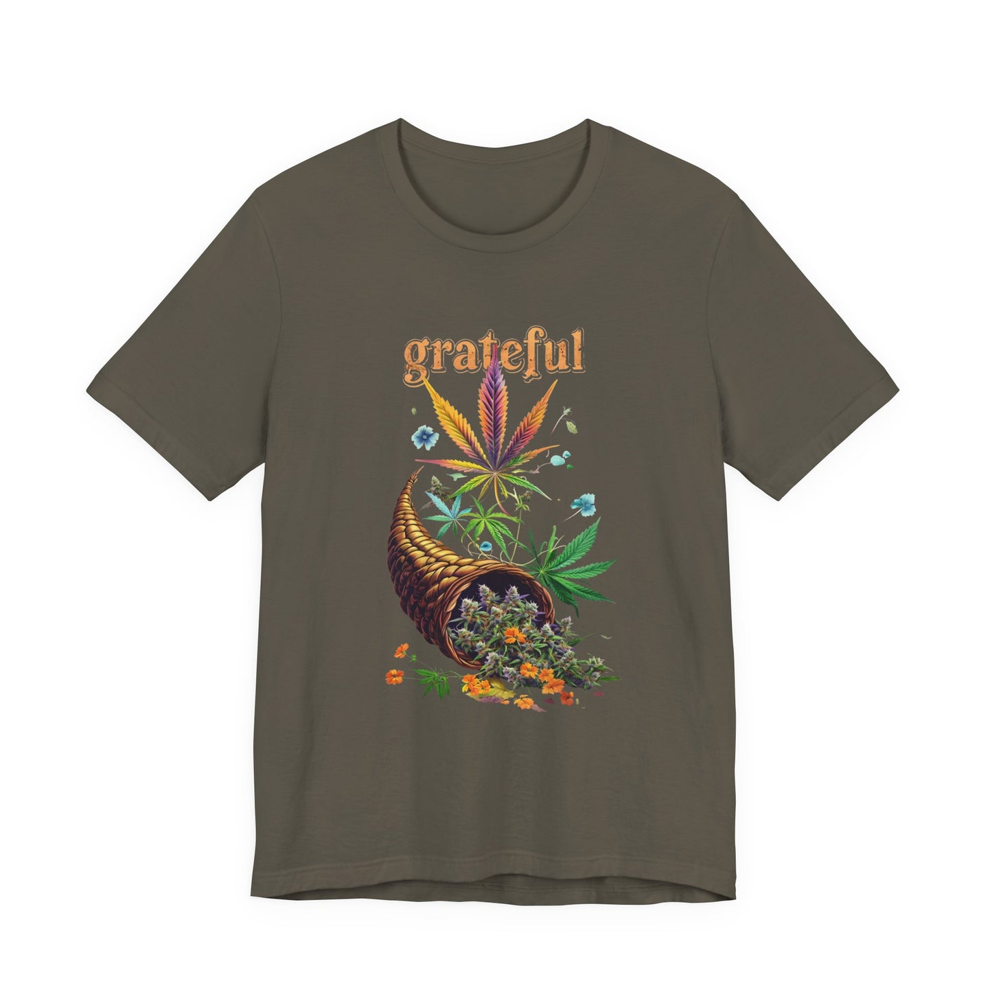 Grateful Fall Cannabis Tee