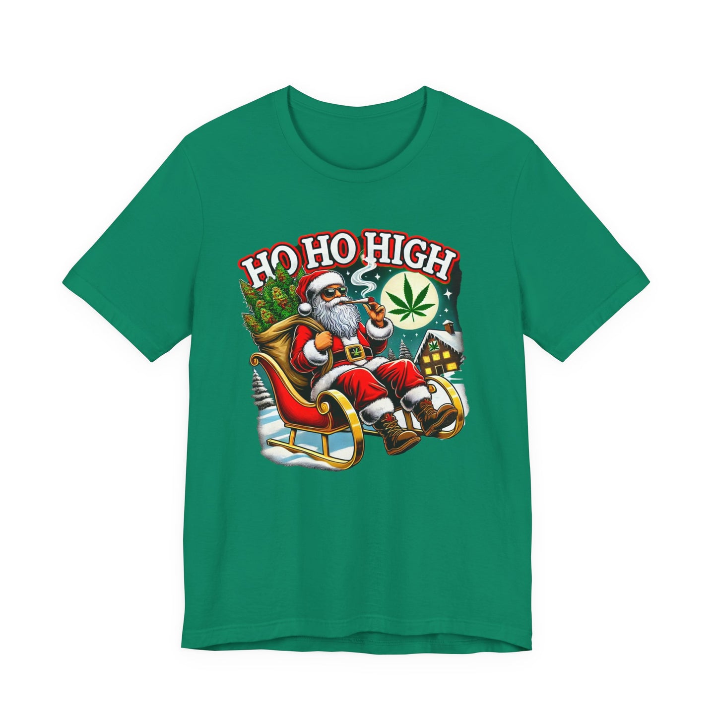 Smokin Santa in Shakes Unisex TShirt