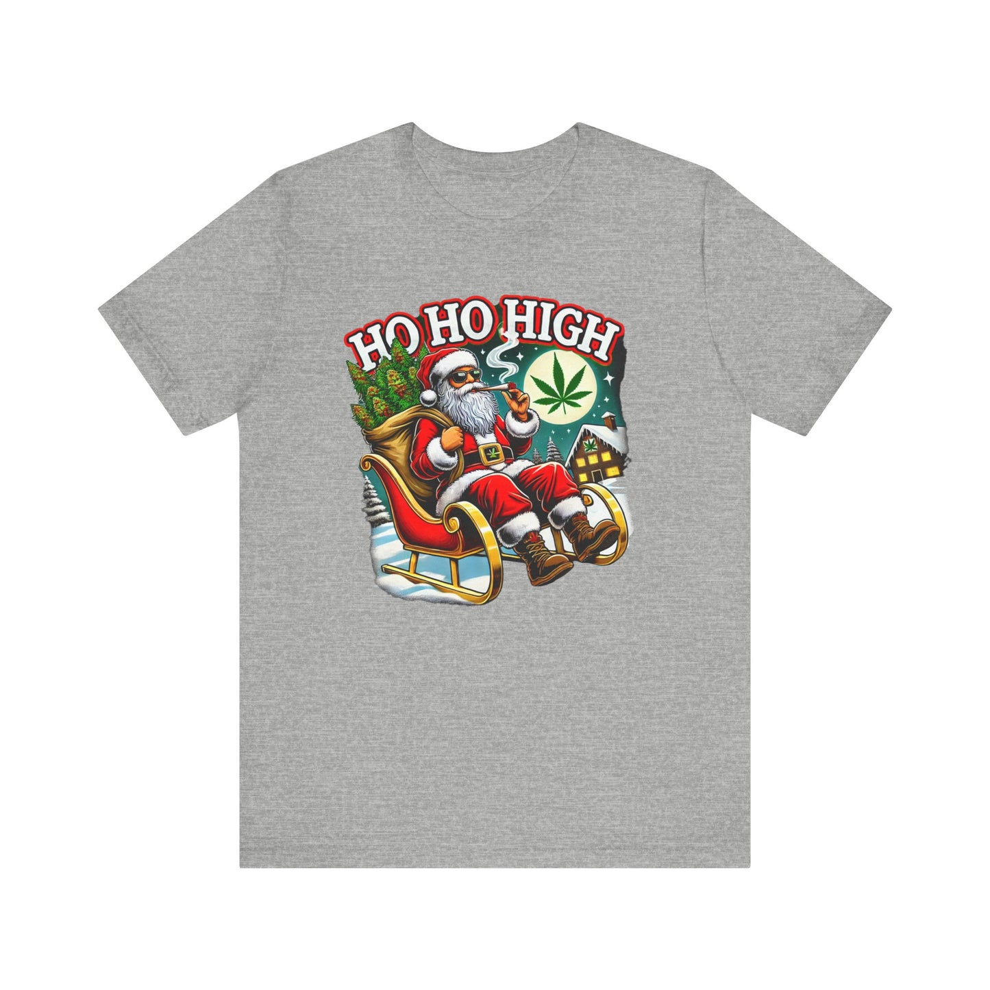 Smokin Santa in Shakes Unisex TShirt