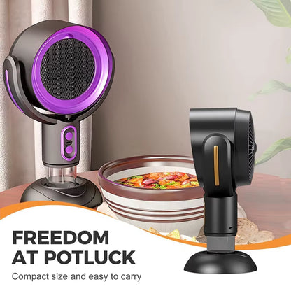 B97A-Purifier Fan, Removable and Washable Filter Portable Smokeaway Fan for Smoke, Smoke Away Purifier Fan