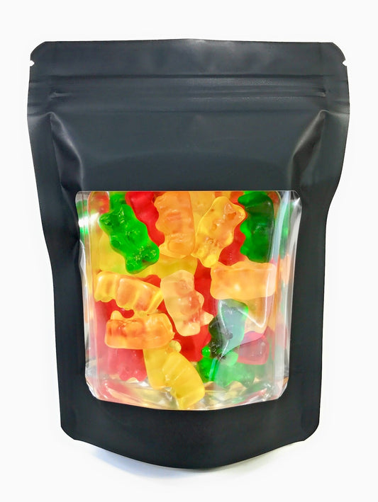 50 Pack Smell Proof Mylar Foil Bags 4X5.5"/5X8"/6X