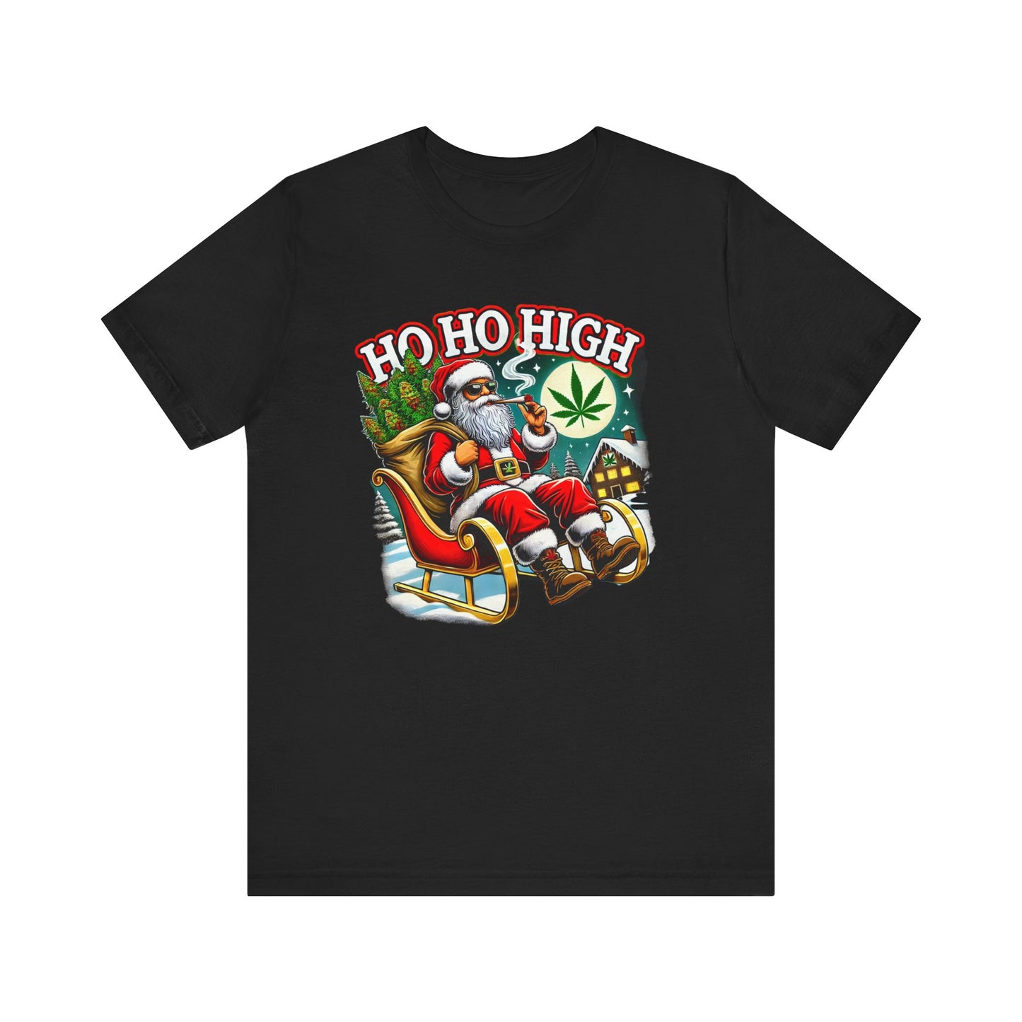 Smokin Santa in Shakes Unisex TShirt