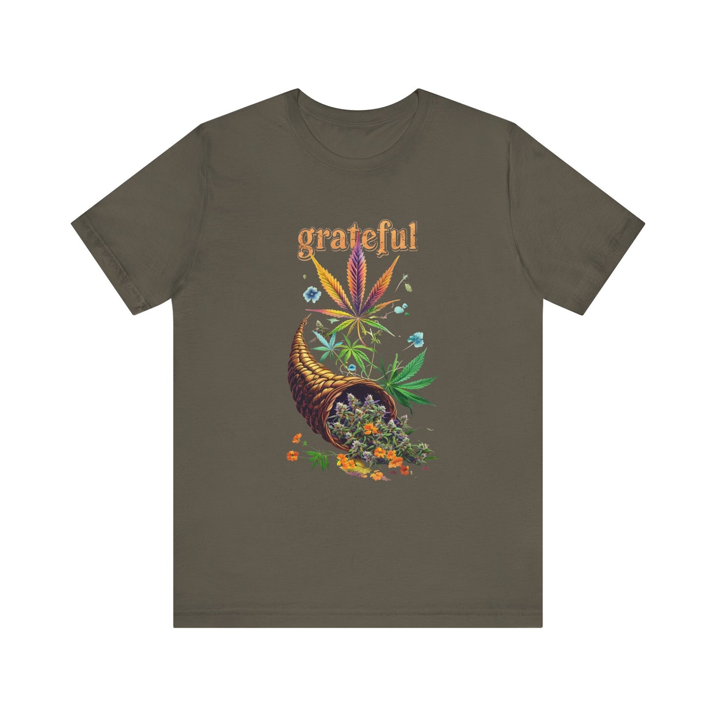 Grateful Fall Cannabis Tee