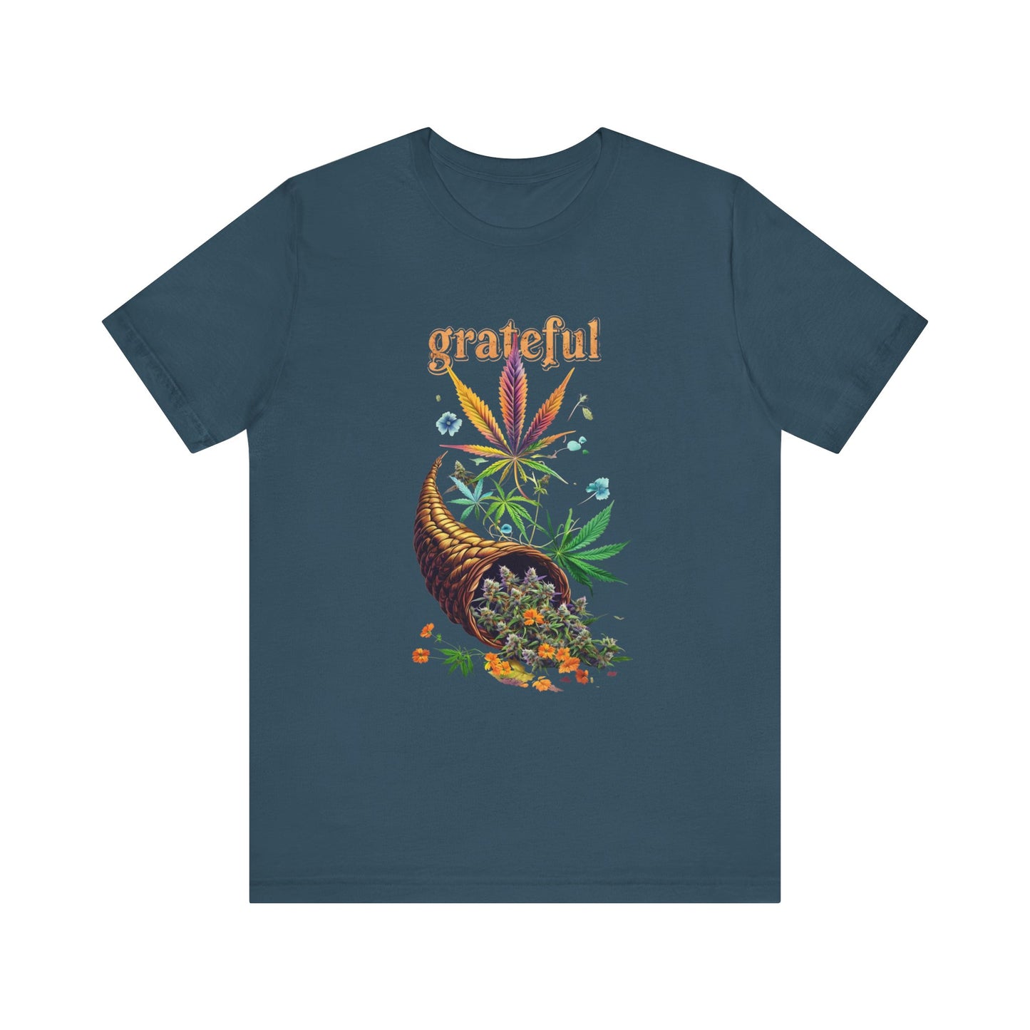 Grateful Fall Cannabis Tee