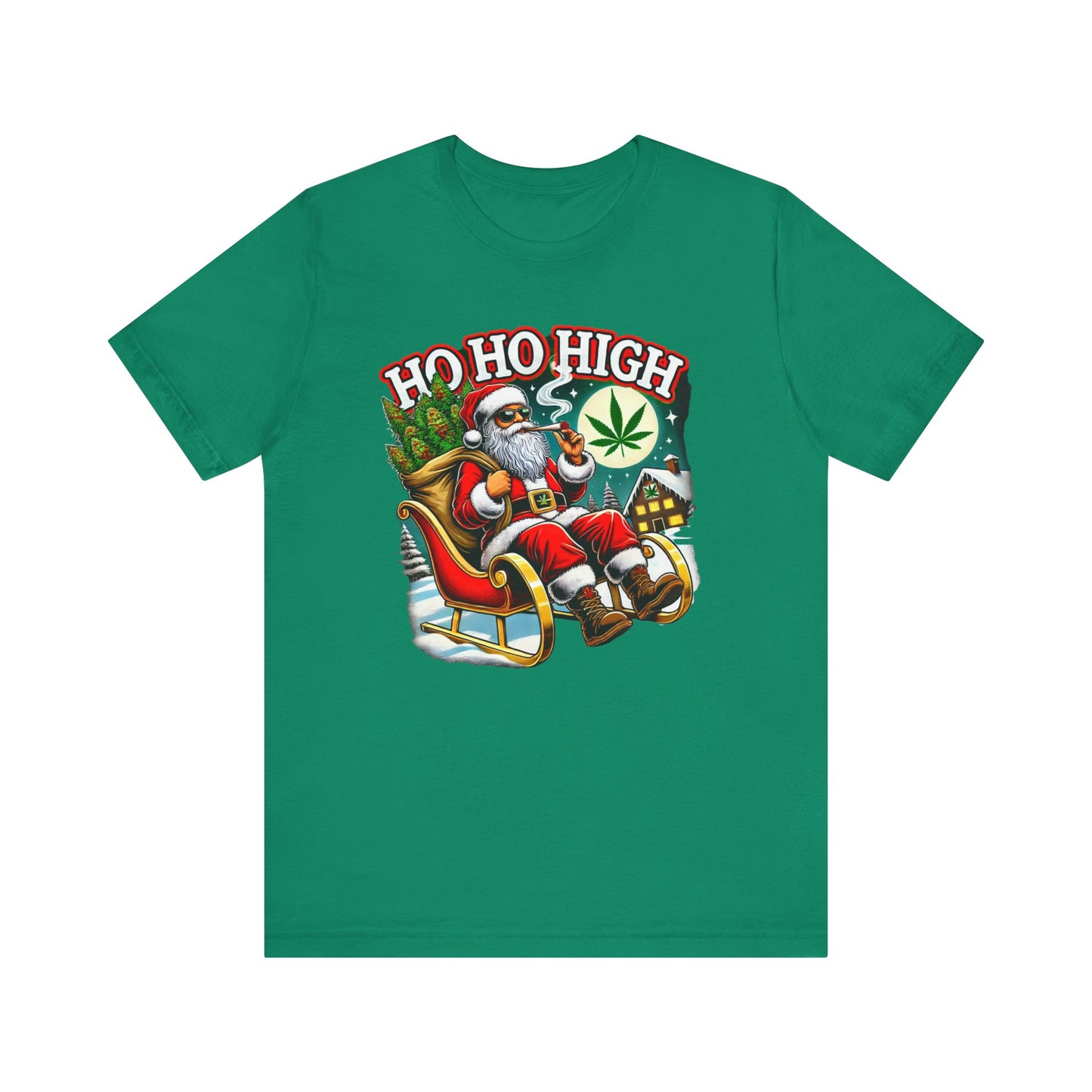 Smokin Santa in Shakes Unisex TShirt
