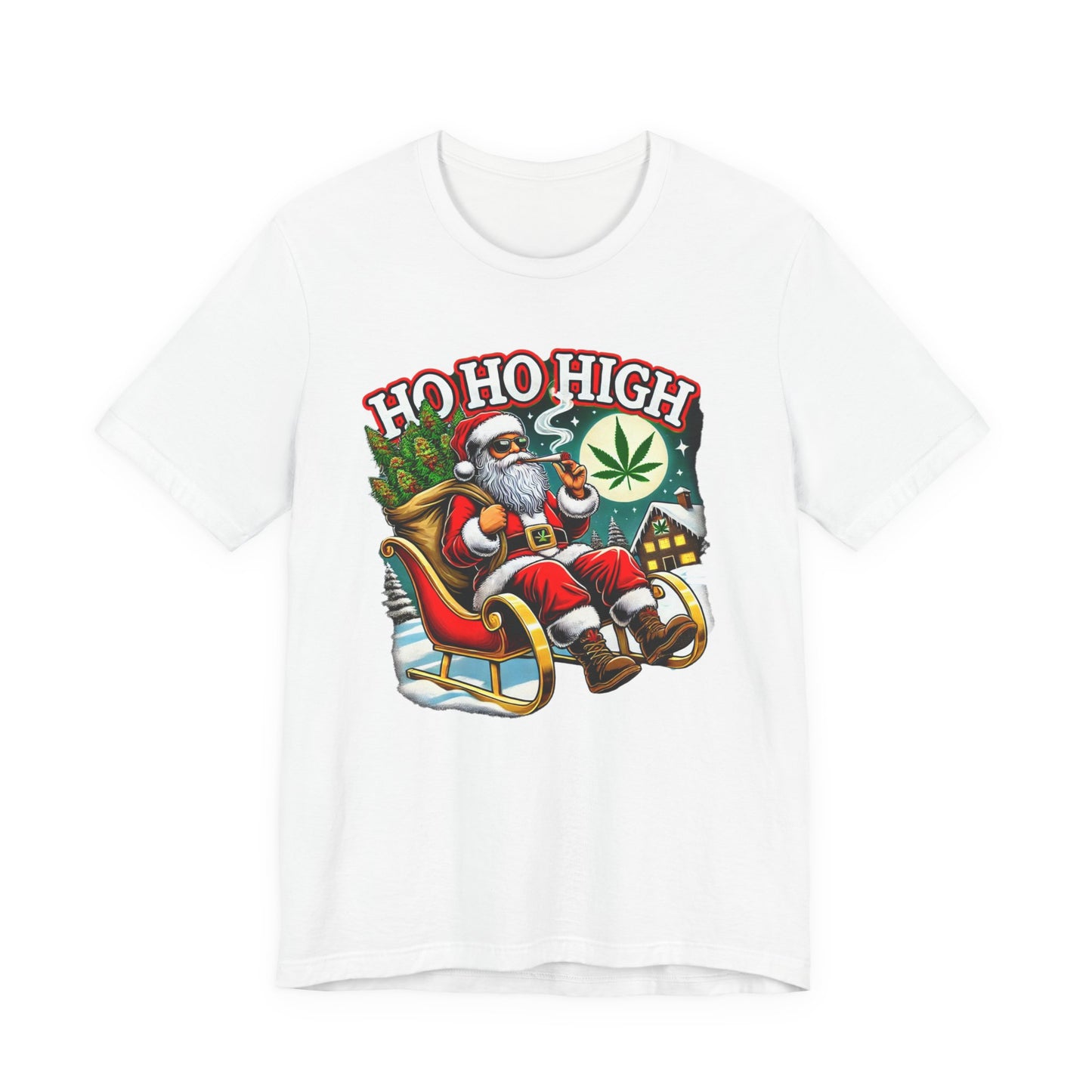 Smokin Santa in Shakes Unisex TShirt