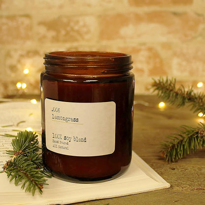 8Oz / 9Oz Amber Glass Jars (Pack of 6) Straight Sided Cosmetic Jars, Great for Body Butter, Creams, Stash Jars, Etc.