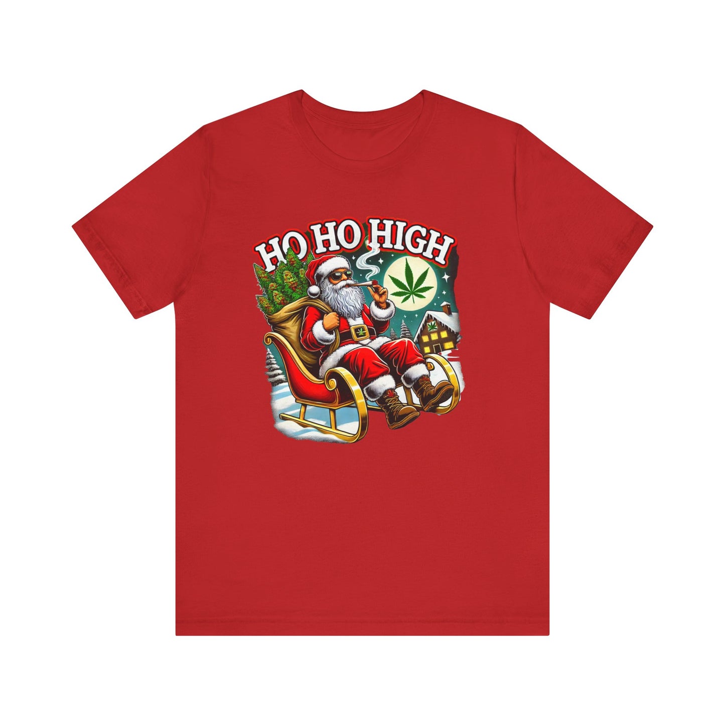 Smokin Santa in Shakes Unisex TShirt