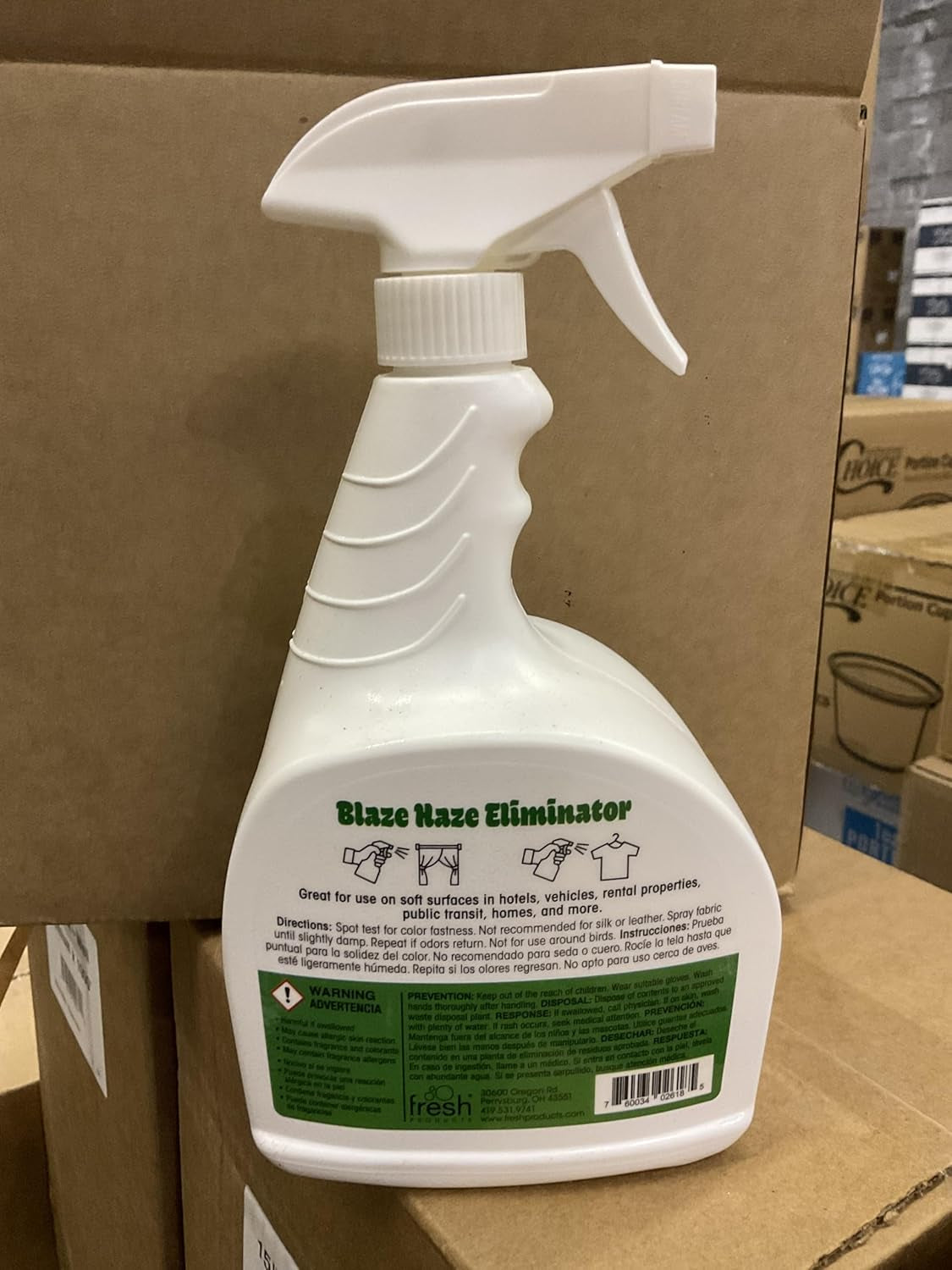 Blaze Haze Eliminator, 32 Fl Oz (Pack of 1), Clear